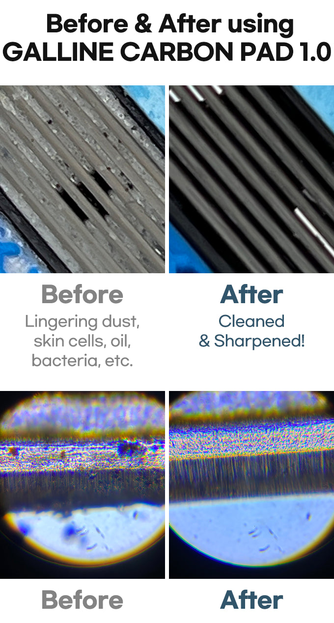 Galline 1.0 — Carbon Razor Pad